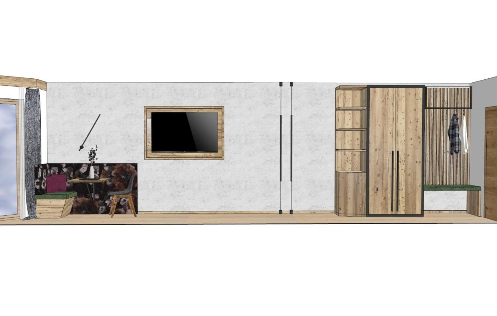 Deluxe Tweepersoonskamer met Extra Bed